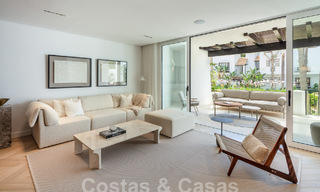 Magnifique appartement à vendre avec vue sur la mer dans la Marina Puente Romano à Marbella 57267 