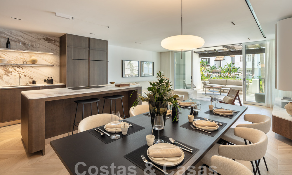 Magnifique appartement à vendre avec vue sur la mer dans la Marina Puente Romano à Marbella 57270