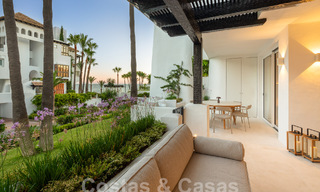 Magnifique appartement à vendre avec vue sur la mer dans la Marina Puente Romano à Marbella 57272 