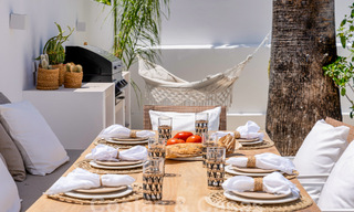 Jolie villa de luxe de style Ibiza à vendre à proximité de toutes les commodités à Nueva Andalucia, Marbella 56955 