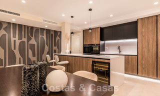 Penthouse de luxe à vendre dans un complexe fermé en front de mer avec une vue magnifique sur la mer sur le nouveau Golden Mile entre Marbella et Estepona 56969 