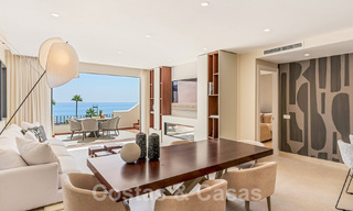 Penthouse de luxe à vendre dans un complexe fermé en front de mer avec une vue magnifique sur la mer sur le nouveau Golden Mile entre Marbella et Estepona 56983 