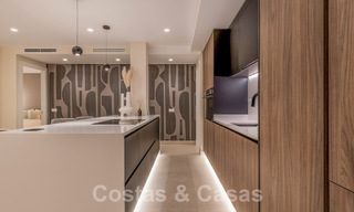 Penthouse de luxe à vendre dans un complexe fermé en front de mer avec une vue magnifique sur la mer sur le nouveau Golden Mile entre Marbella et Estepona 56988 