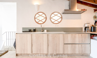 Charmante maison de ville rénovée à vendre dans un complexe fermé en bord de mer sur le nouveau Golden Mile entre Marbella et Estepona 58178 