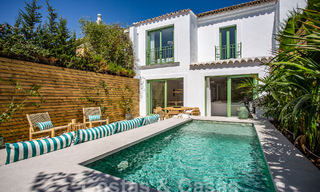 Maison magnifiquement rénovée à vendre à deux pas de la plage et de toutes les commodités à San Pedro, Marbella 56849 