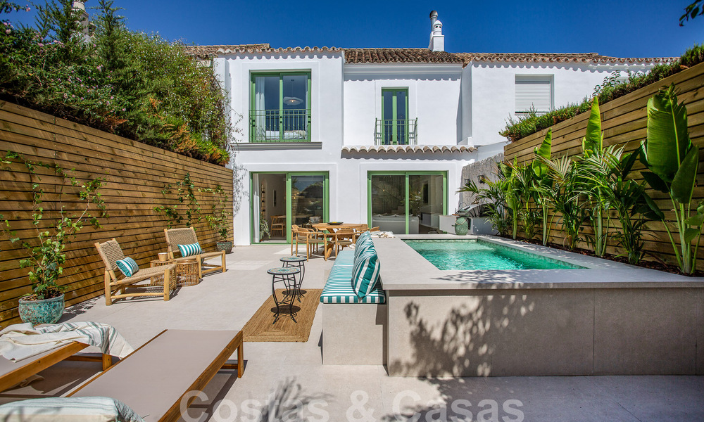 Maison magnifiquement rénovée à vendre à deux pas de la plage et de toutes les commodités à San Pedro, Marbella 56861