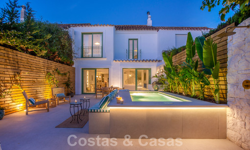 Maison magnifiquement rénovée à vendre à deux pas de la plage et de toutes les commodités à San Pedro, Marbella 57898