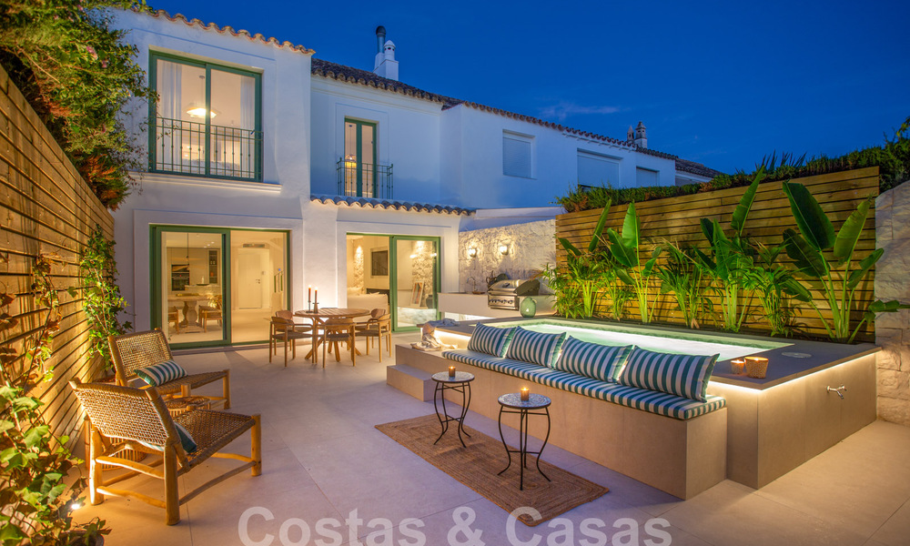 Maison magnifiquement rénovée à vendre à deux pas de la plage et de toutes les commodités à San Pedro, Marbella 57900