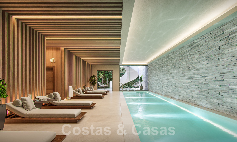 Nouveau projet innovant avec des appartements de luxe à vendre à quelques pas de toutes les commodités, du centre et de la plage de San Pedro à Marbella 56836