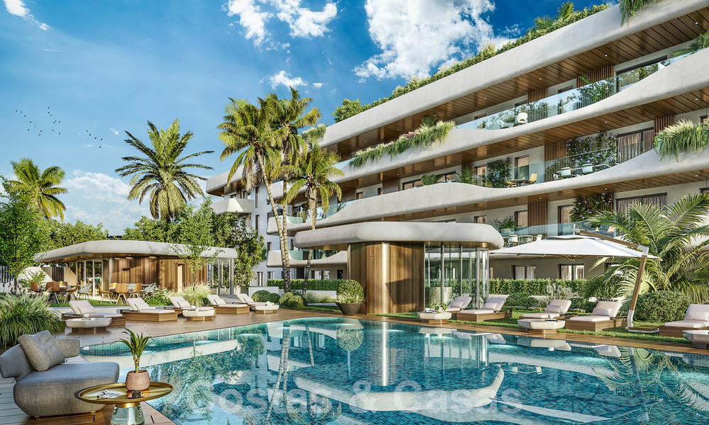 Nouveau projet innovant avec des appartements de luxe à vendre à quelques pas de toutes les commodités, du centre et de la plage de San Pedro à Marbella 56837