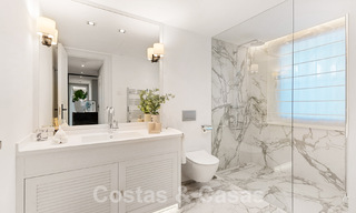Villa de luxe méditerranéenne moderne et rénovée à vendre, située sur la première ligne de golf, au cœur de Nueva Andalucia, Marbella 57018 