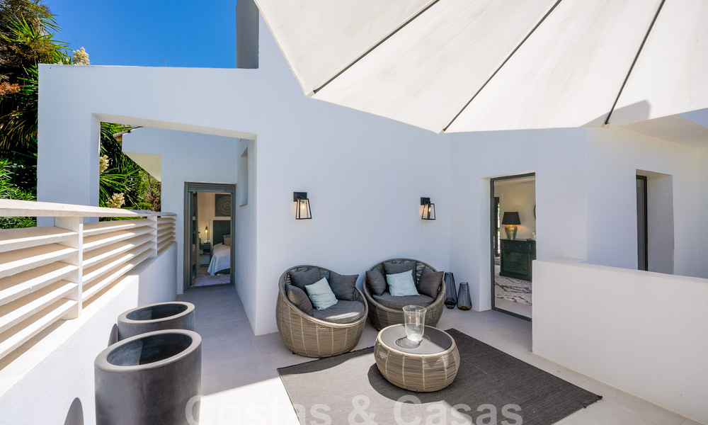 Villa méditerranéenne de luxe à vendre au cœur de la vallée du golf de Nueva Andalucia à Marbella 57516