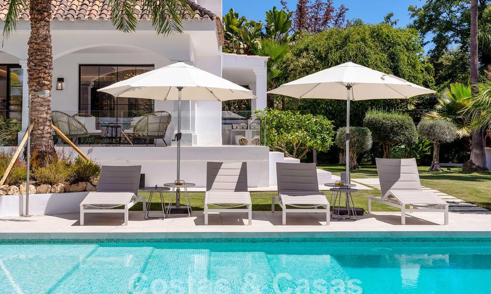 Villa méditerranéenne de luxe à vendre au cœur de la vallée du golf de Nueva Andalucia à Marbella 57517
