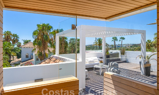 Villa méditerranéenne de luxe à vendre au cœur de la vallée du golf de Nueva Andalucia à Marbella 57520 