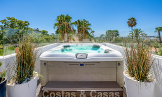 Villa méditerranéenne de luxe à vendre au cœur de la vallée du golf de Nueva Andalucia à Marbella 57521 