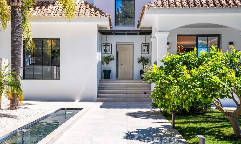 Villa méditerranéenne de luxe à vendre au cœur de la vallée du golf de Nueva Andalucia à Marbella 57531