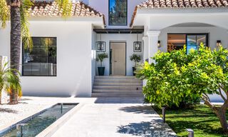 Villa méditerranéenne de luxe à vendre au cœur de la vallée du golf de Nueva Andalucia à Marbella 57531 