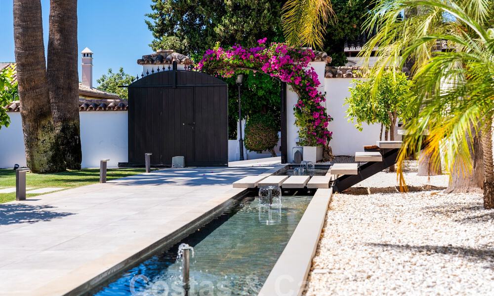 Villa méditerranéenne de luxe à vendre au cœur de la vallée du golf de Nueva Andalucia à Marbella 57542