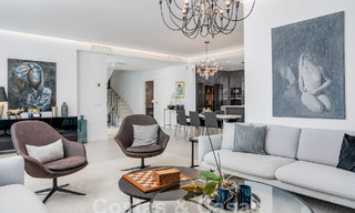Villa méditerranéenne de luxe à vendre au cœur de la vallée du golf de Nueva Andalucia à Marbella 57547 