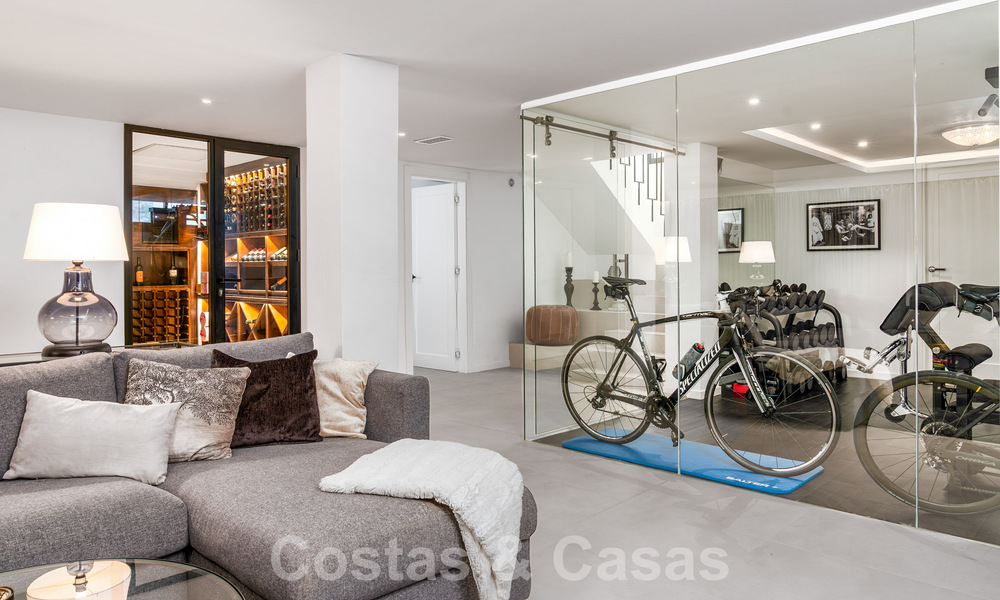 Villa méditerranéenne de luxe à vendre au cœur de la vallée du golf de Nueva Andalucia à Marbella 57562