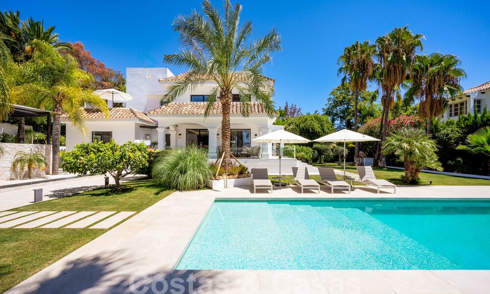 Villa méditerranéenne de luxe à vendre au cœur de la vallée du golf de Nueva Andalucia à Marbella 57585