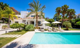 Villa méditerranéenne de luxe à vendre au cœur de la vallée du golf de Nueva Andalucia à Marbella 57585 