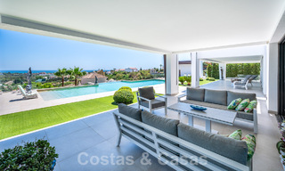 Villa de luxe ultramoderne à vendre avec vue sur la mer dans un complexe de golf cinq étoiles à Marbella - Benahavis 57597 