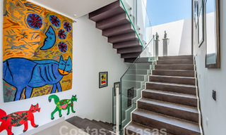 Villa de luxe ultramoderne à vendre avec vue sur la mer dans un complexe de golf cinq étoiles à Marbella - Benahavis 57610 