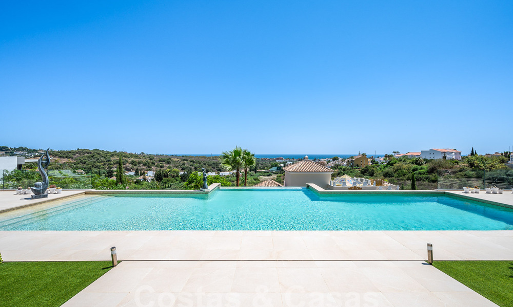 Villa de luxe ultramoderne à vendre avec vue sur la mer dans un complexe de golf cinq étoiles à Marbella - Benahavis 57616