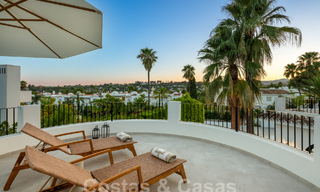 Villa de luxe de caractère au style architectural unique à vendre au cœur de la vallée du golf à Nueva Andalucia, Marbella 57617 