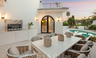 Villa de luxe de caractère au style architectural unique à vendre au cœur de la vallée du golf à Nueva Andalucia, Marbella 57619 