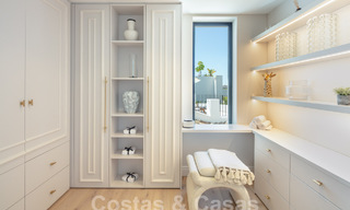 Villa de luxe de caractère au style architectural unique à vendre au cœur de la vallée du golf à Nueva Andalucia, Marbella 57644 