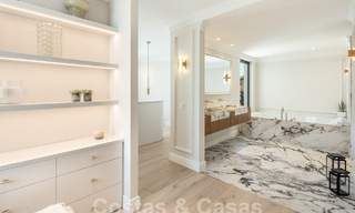 Villa de luxe de caractère au style architectural unique à vendre au cœur de la vallée du golf à Nueva Andalucia, Marbella 57645 