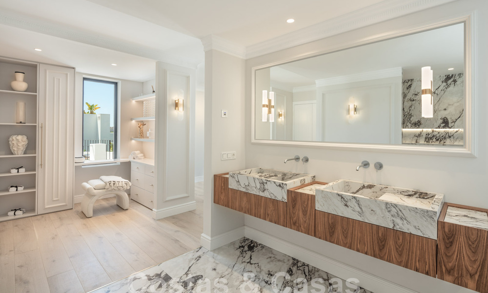 Villa de luxe de caractère au style architectural unique à vendre au cœur de la vallée du golf à Nueva Andalucia, Marbella 57646