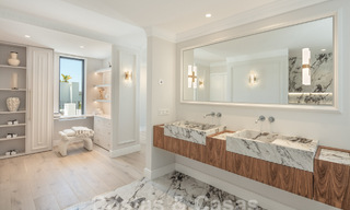 Villa de luxe de caractère au style architectural unique à vendre au cœur de la vallée du golf à Nueva Andalucia, Marbella 57646 