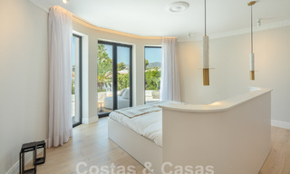 Villa de luxe de caractère au style architectural unique à vendre au cœur de la vallée du golf à Nueva Andalucia, Marbella 57647 