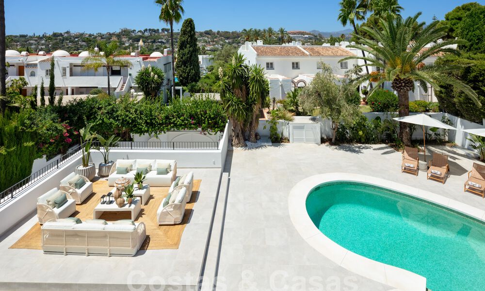 Villa de luxe de caractère au style architectural unique à vendre au cœur de la vallée du golf à Nueva Andalucia, Marbella 57648