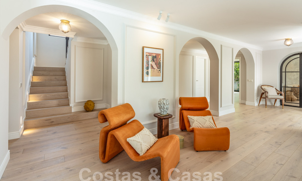 Villa de luxe de caractère au style architectural unique à vendre au cœur de la vallée du golf à Nueva Andalucia, Marbella 57655