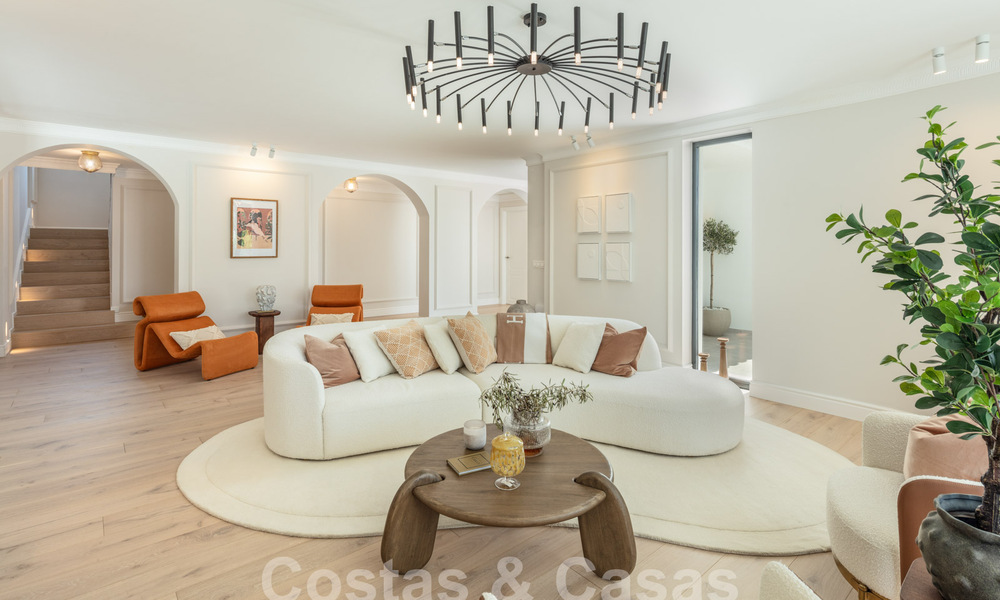 Villa de luxe de caractère au style architectural unique à vendre au cœur de la vallée du golf à Nueva Andalucia, Marbella 57656