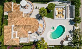 Villa de luxe de caractère au style architectural unique à vendre au cœur de la vallée du golf à Nueva Andalucia, Marbella 57659 