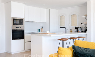 Fantastique appartement en bord de mer à vendre avec vue frontale sur la mer à quelques minutes du centre d'Estepona 57056 