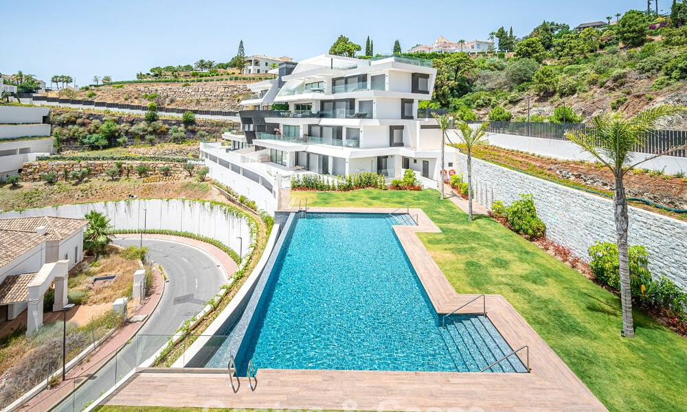 Appartement sophistiqué à vendre avec une vue phénoménale, dans un complexe exclusif à Marbella - Benahavis 58183