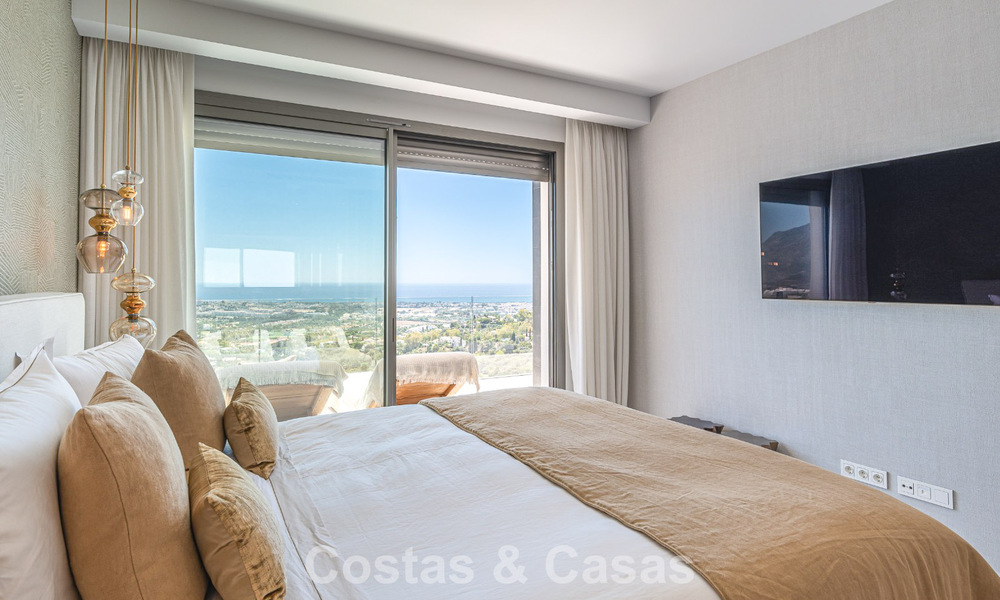 Appartement sophistiqué à vendre avec une vue phénoménale, dans un complexe exclusif à Marbella - Benahavis 58196