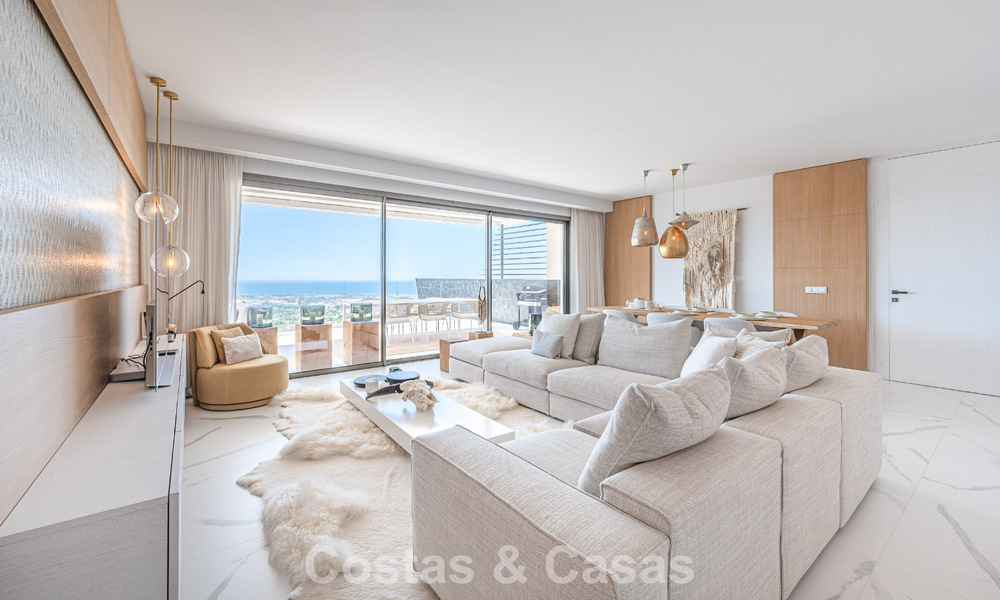 Appartement sophistiqué à vendre avec une vue phénoménale, dans un complexe exclusif à Marbella - Benahavis 58200