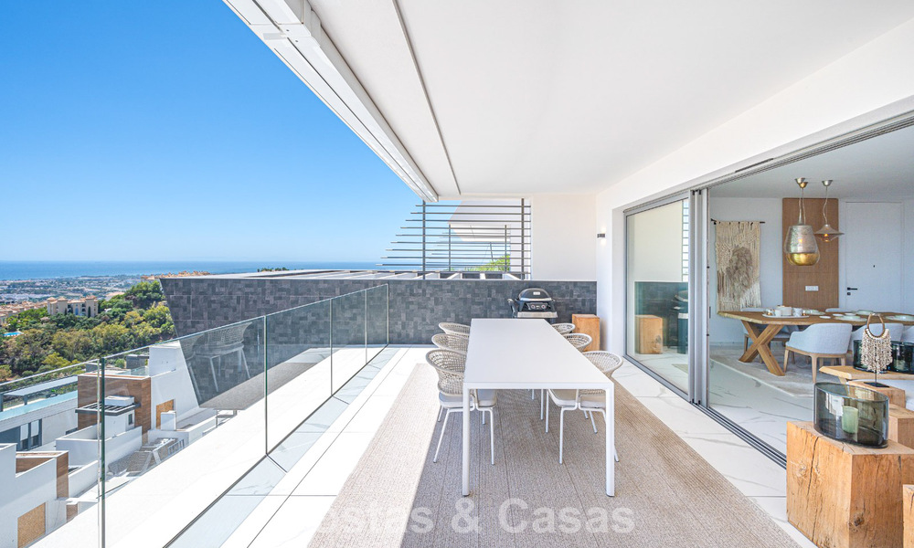 Appartement sophistiqué à vendre avec une vue phénoménale, dans un complexe exclusif à Marbella - Benahavis 58213
