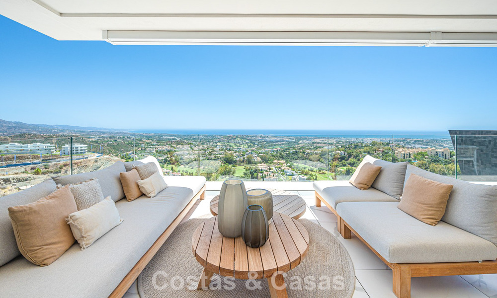 Appartement sophistiqué à vendre avec une vue phénoménale, dans un complexe exclusif à Marbella - Benahavis 58214