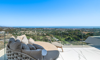 Penthouse de première classe à vendre avec piscine privée et vue panoramique sur la mer dans les collines de Marbella - Benahavis 58469 