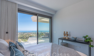 Penthouse de première classe à vendre avec piscine privée et vue panoramique sur la mer dans les collines de Marbella - Benahavis 58486 