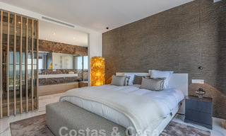 Penthouse de première classe à vendre avec piscine privée et vue panoramique sur la mer dans les collines de Marbella - Benahavis 58489 