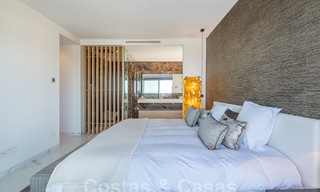 Penthouse de première classe à vendre avec piscine privée et vue panoramique sur la mer dans les collines de Marbella - Benahavis 58490 